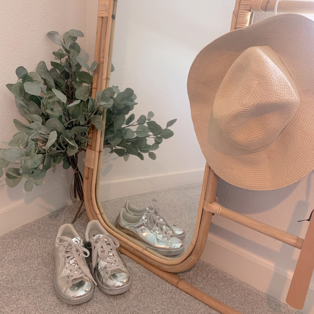 Silver Forever21 espadrilles